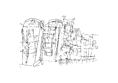 Two Telephone Boxes In Angel, by Rob Pepper